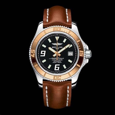 breitling superocean gold band|Breitling Superocean family.